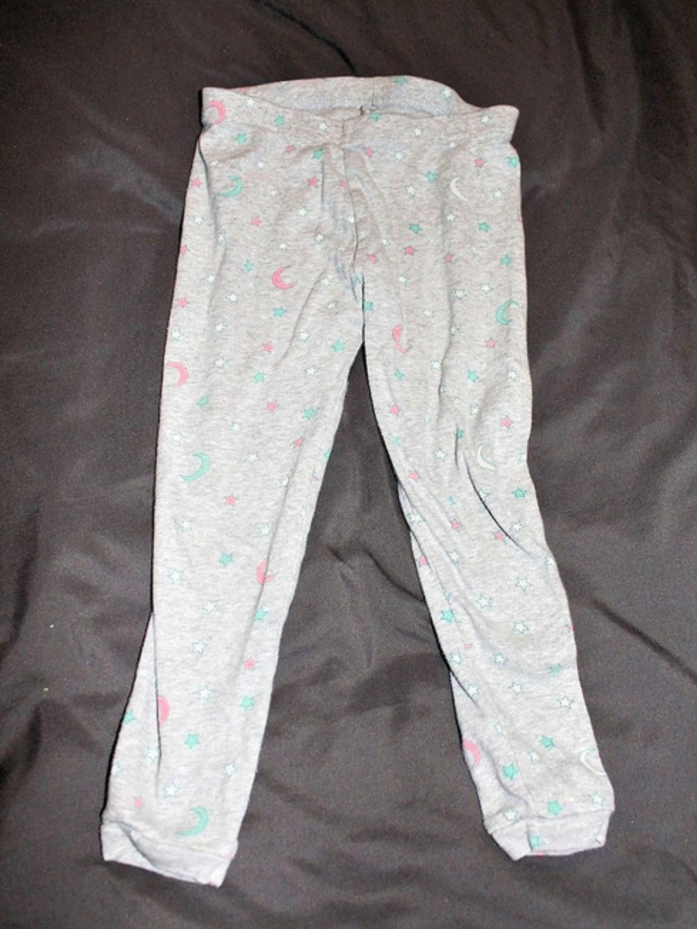 carter's Just One You Printed Leggings in Gray & Pink Size 3T